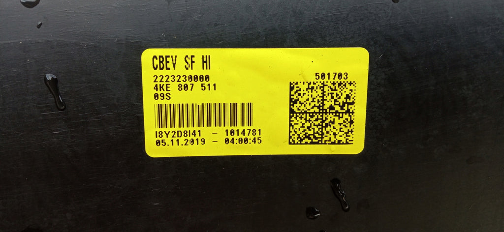 AUDI E-TRON 4KE 4KE807385 STOSSFÄNGER HINTEN