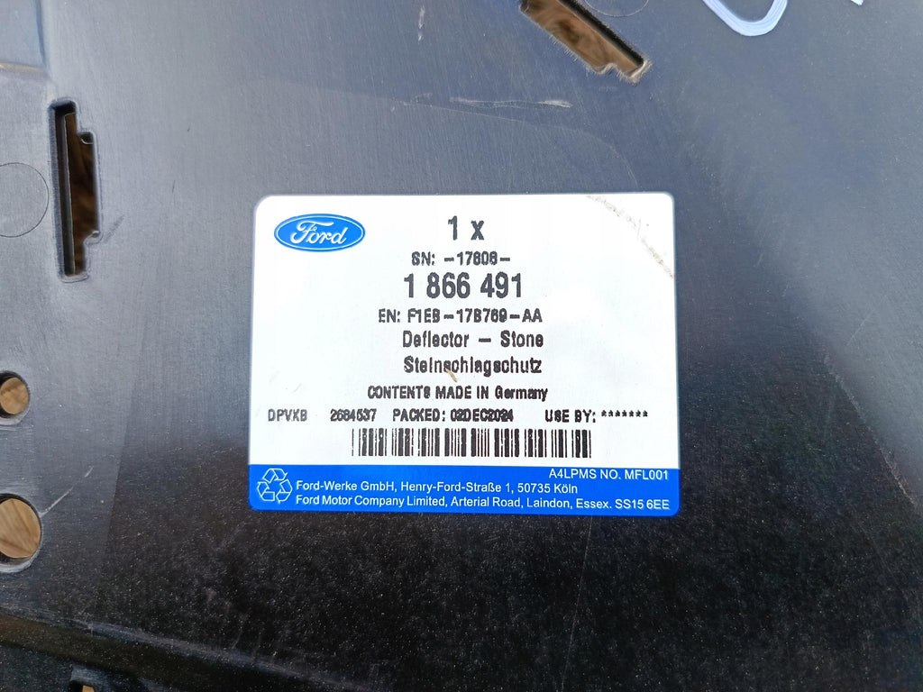 FORD FOCUS MK3 14- UNTERFAHRSCHUTZPLATTE VORNE NEU F1EB-17B769-AA