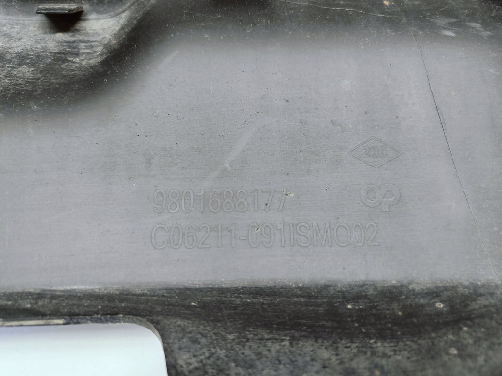 Citroen C4 Cactus 14- REAR BUMPER WITHOUT PDC 9801686677