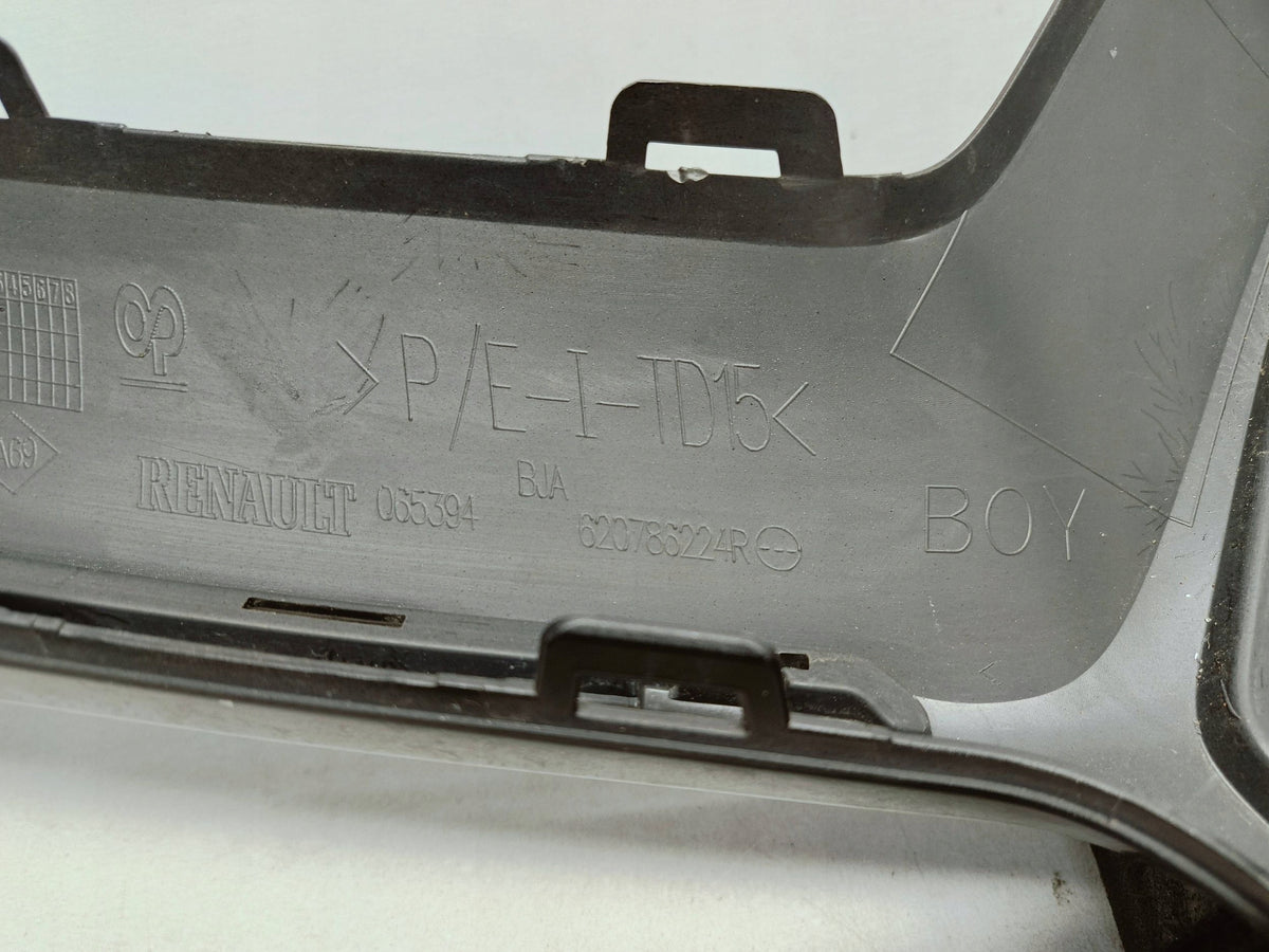 Renault Clio V 5 19- Kühlergrill Grill Abdeckung Leiste Vorne Stossstange 620786224R — Foto 12 von 12