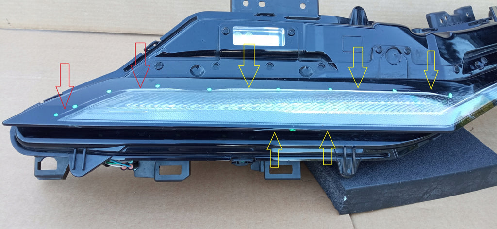 NISSAN ARIYA 20- RECHTE UNTERE SCHEINWERFER VORNE LED TFL ORIG. EU W5752