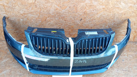 SKODA OCTAVIA III 12- ZDERZAK PRZÓD PRZEDNI SPRYSK ABSORBER GRILL 5E0807221