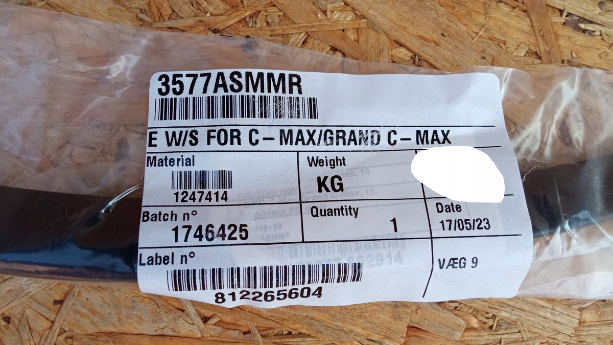 Ford C-Max Grand Cmax 10- Listwa Boczna Prawa Szyby Czołowej Nowa 3577ASMMR — zdjęcie 2 z 7