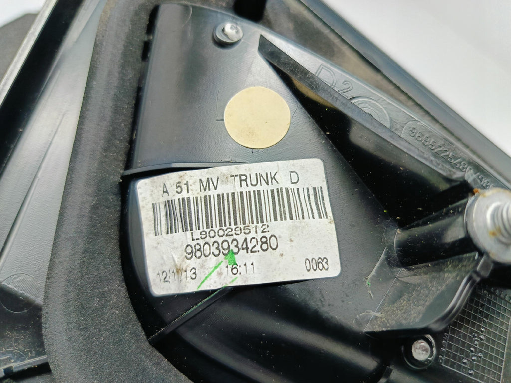 CITROEN C3 II LIFT 13- REFLEKTOR HECKKLAPPENLEUCHTE RECHTS HINTEN 9803934280