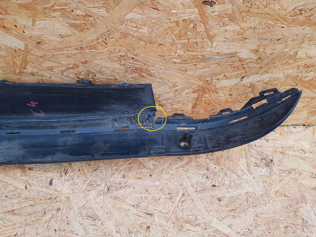 CITROEN C4 PICASSO 06- LEISTE STOSSSTANGE HINTEN 4XPDC 9654504777