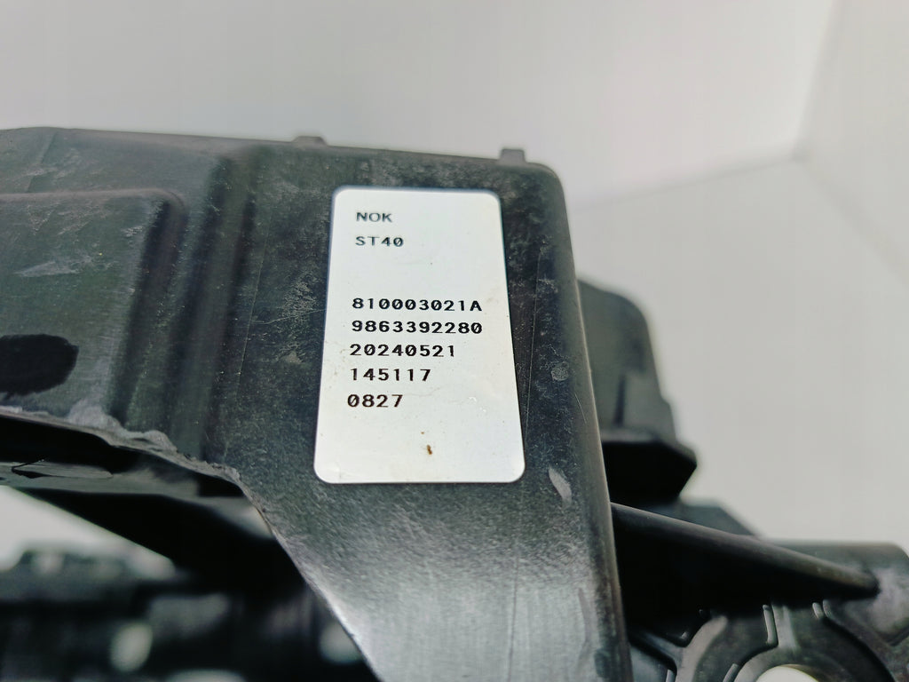 208 II CORSA F MOKKA B C4 III 19-PAS PRZEDNI WZMOCNIENIE CZOŁOWE 9863392280