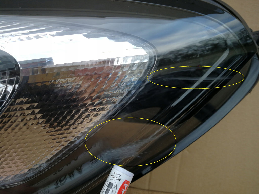 OPEL CORSA E 14- LAMPA LEWA PRZÓD PRZEDNIA ZWYKŁA LED + H7 EU 39108226