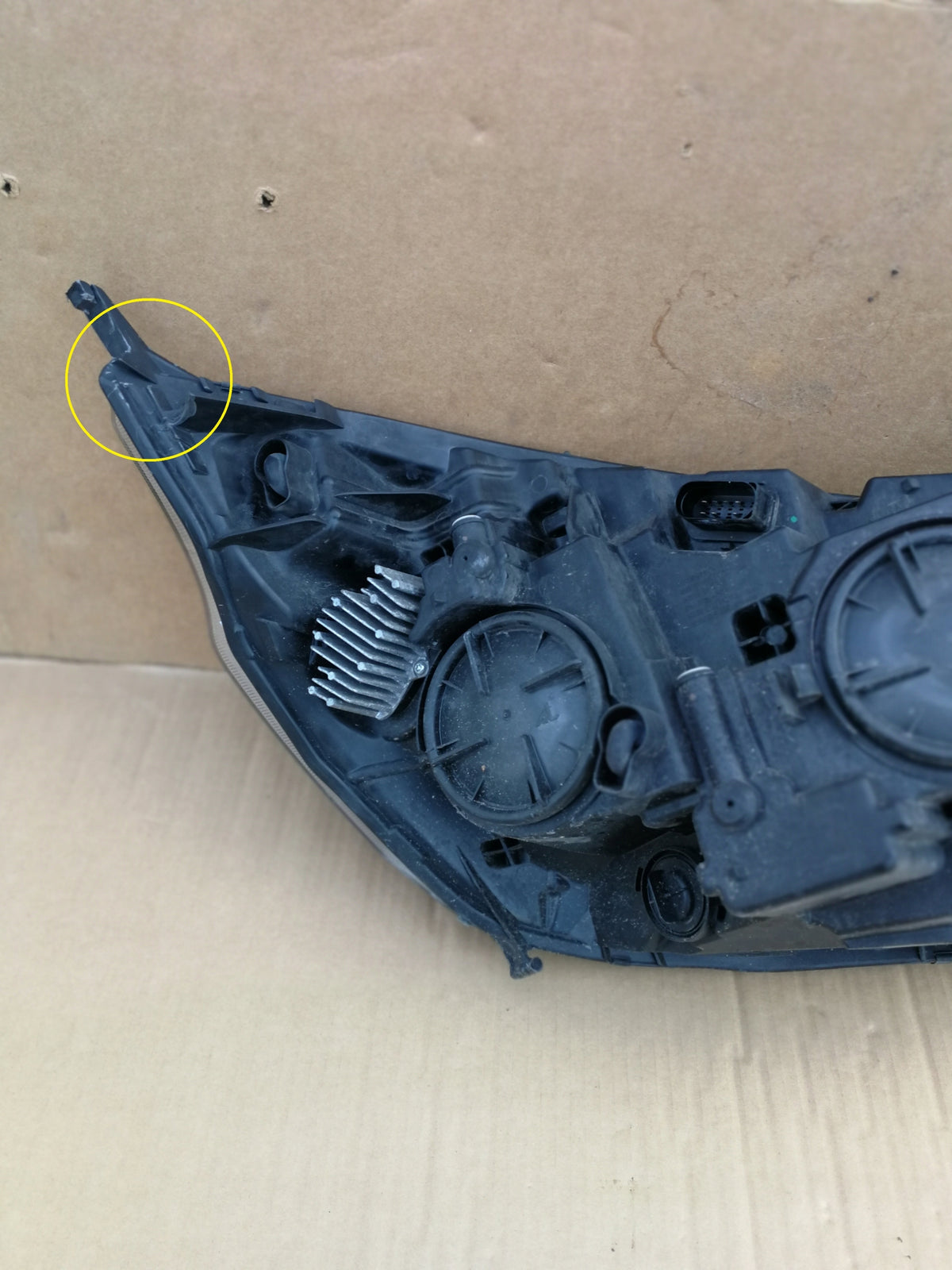 Ford Transit Custom Lift 18- Vorne Links Leuchte Vordere JK21-13W030-Dg — Foto 10 von 11