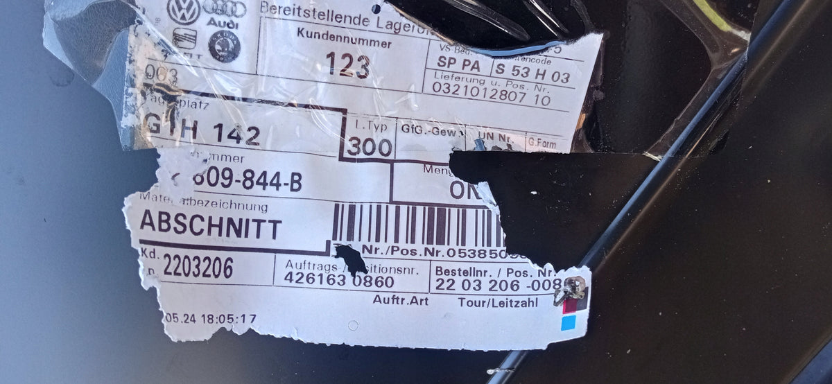 Volkswagen Polo 2G 2G0 17- Błotnik Poszycie Ćwiartka Prawy Tył 2G4809844B — zdjęcie 9 z 9
