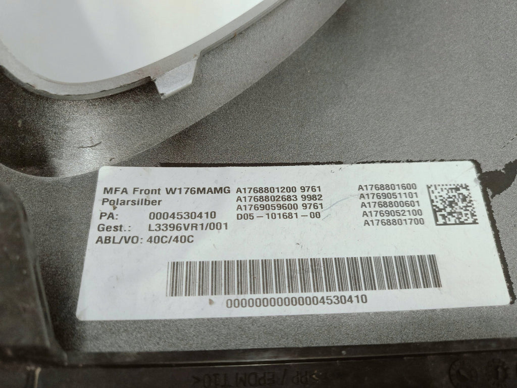 Mercedes-Benz A W176 AMG LIFT 15- ZDERZAK PRZÓD PRZEDNI PDC A1768851600