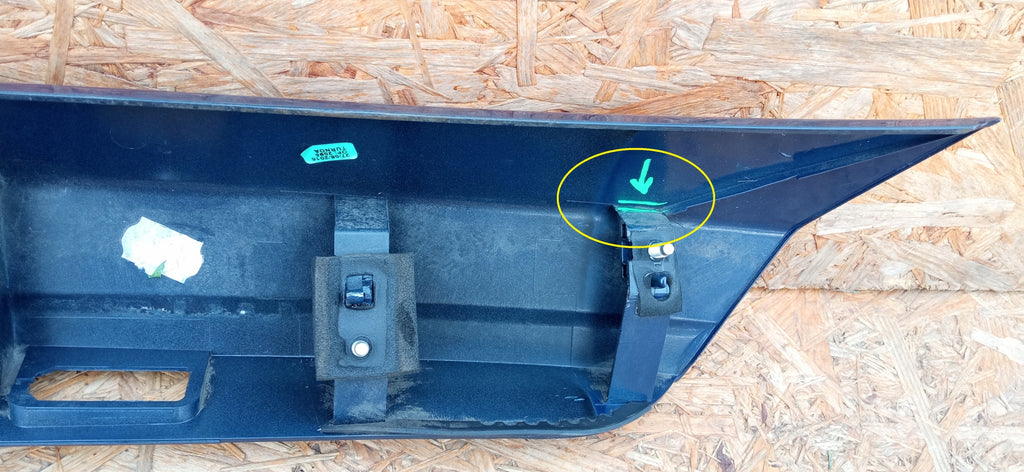 FORD FIESTA MK7 08- BLENDA LISTWA KLAPY BAGAŻNIKA TYŁ 8A61-A43404-BMW
