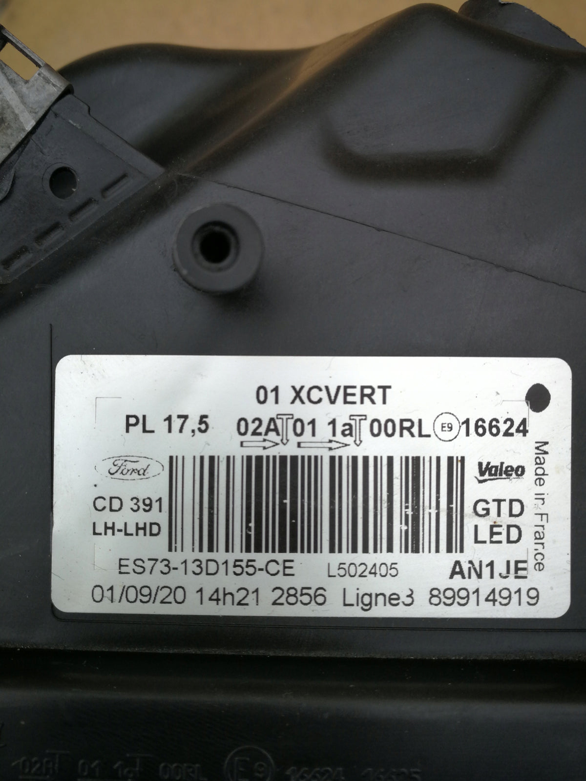 Ford Mondeo MK5 Lift 19- Vorne Links Leuchte Full LED Dynamic ES73-13D155-Ce — Foto 14 von 14