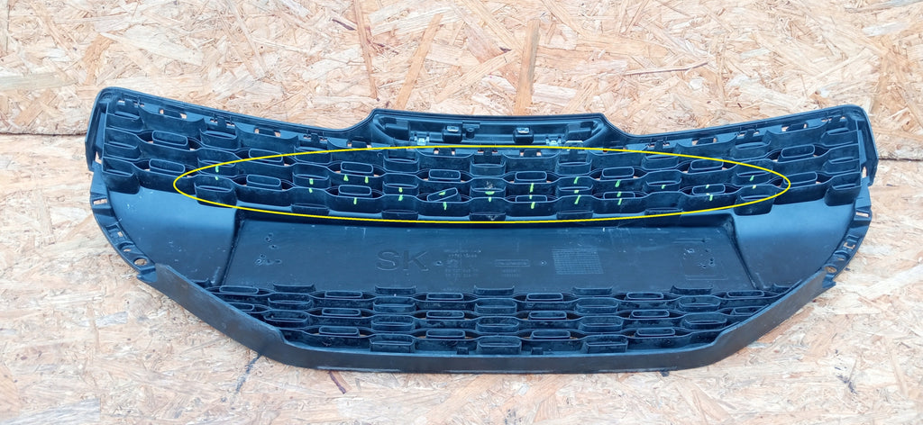 PEUGEOT 208 I 12- KÜHLERGRILL STOSSSTANGE VORNE 9672794377