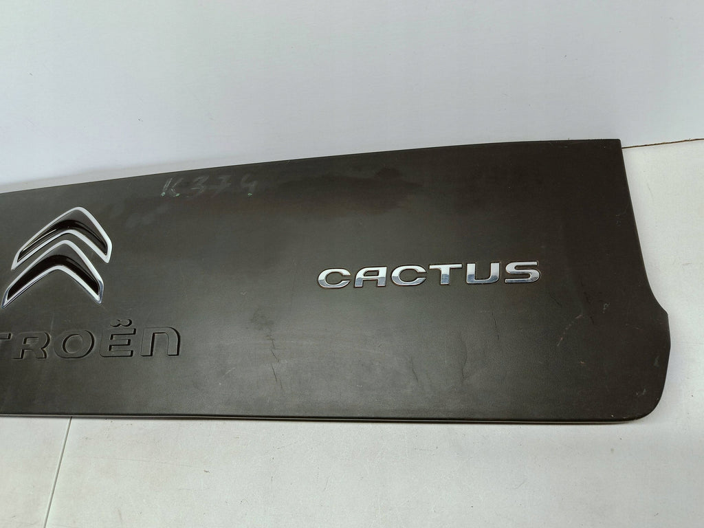 Citroen C4 Cactus 14- BLENDE VERKLEIDUNG HECKKLAPPE HINTEN 9801855280
