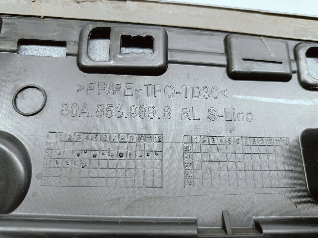 Audi Q5 II S-LINE 17- LISTWA NAKŁADKA DRZWI LEWY TYŁ LEWA TYLNA 80A853969B