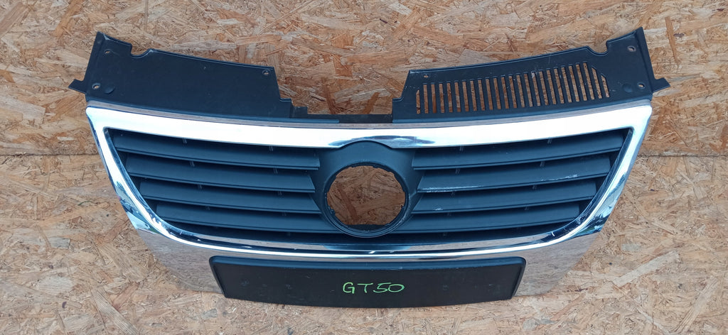 VOLKSWAGEN PASSAT B6 05- KÜHLERGRILL STOSSFÄNGER VORNE 3C0853651AD