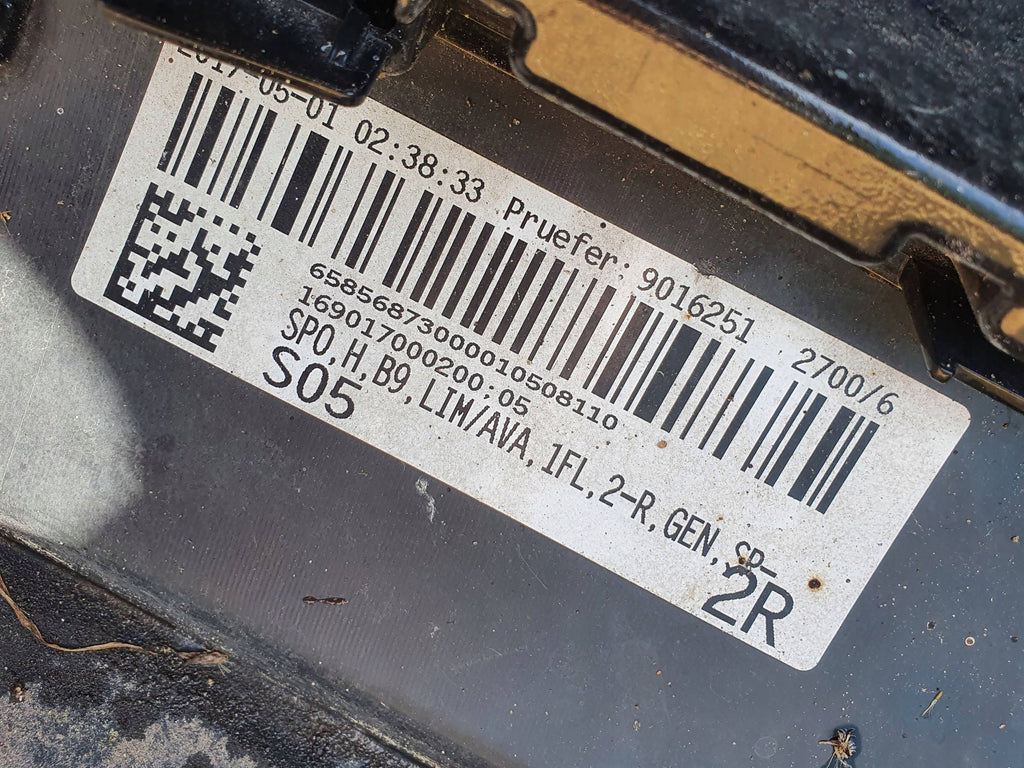 Audi A4 B9 KOMBI 15- HECKBUMPER HINTEN 8W9807511J