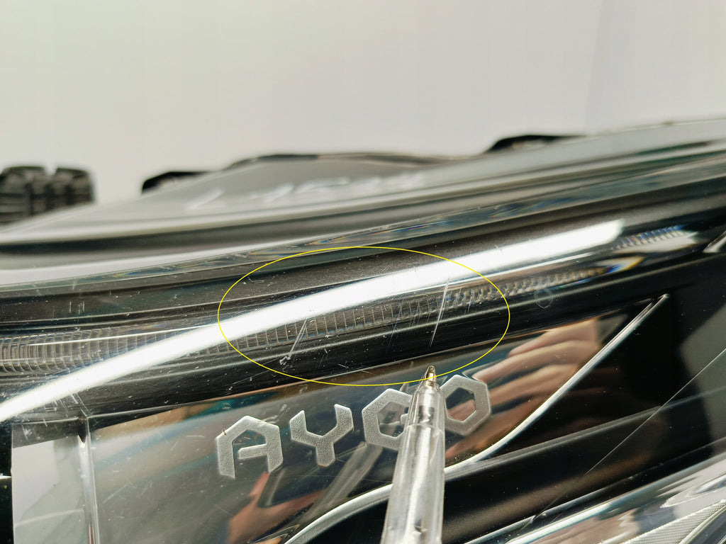 TOYOTA AYGO II LIFT 18- LAMPA LEWA PRZÓD PRZEDNIA SOCZEWKA+LED KOITO 0H-27