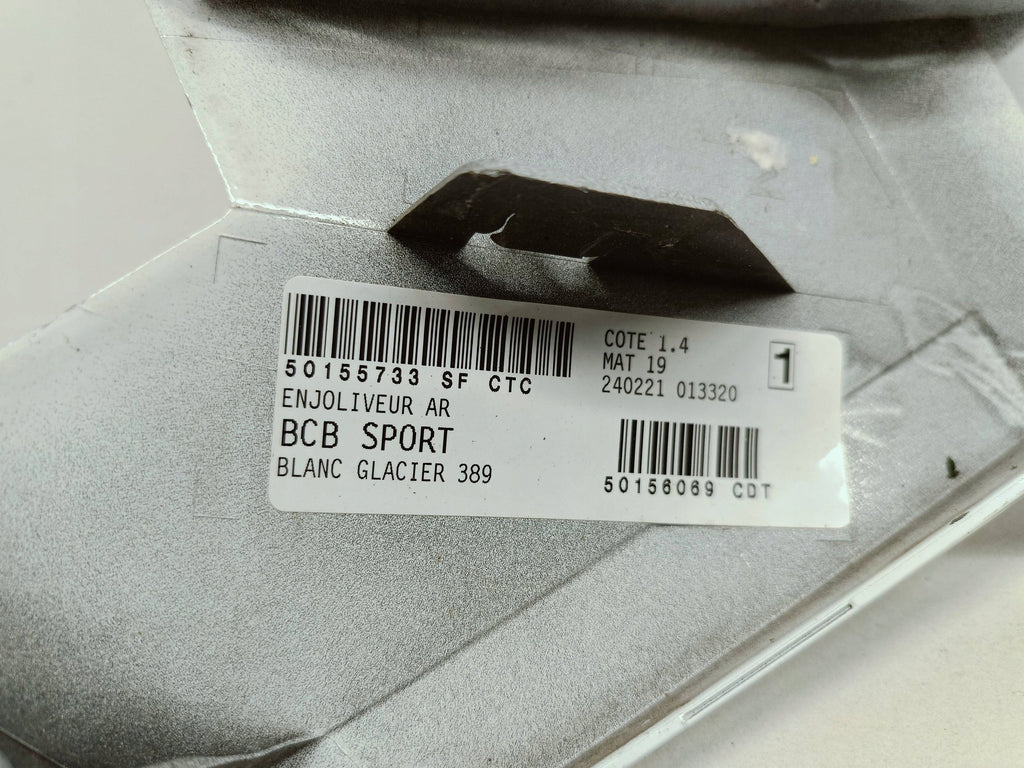 Renault Megane V E-Tech 22- HINTERE STOßSTANGENLEISTE BLANC 850708745R