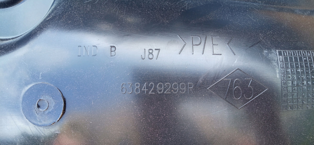 Renault Captur I 13- Passage De Roue Avant Droit Pièce Arrière Neuf 638429299R — photo 11 sur 11