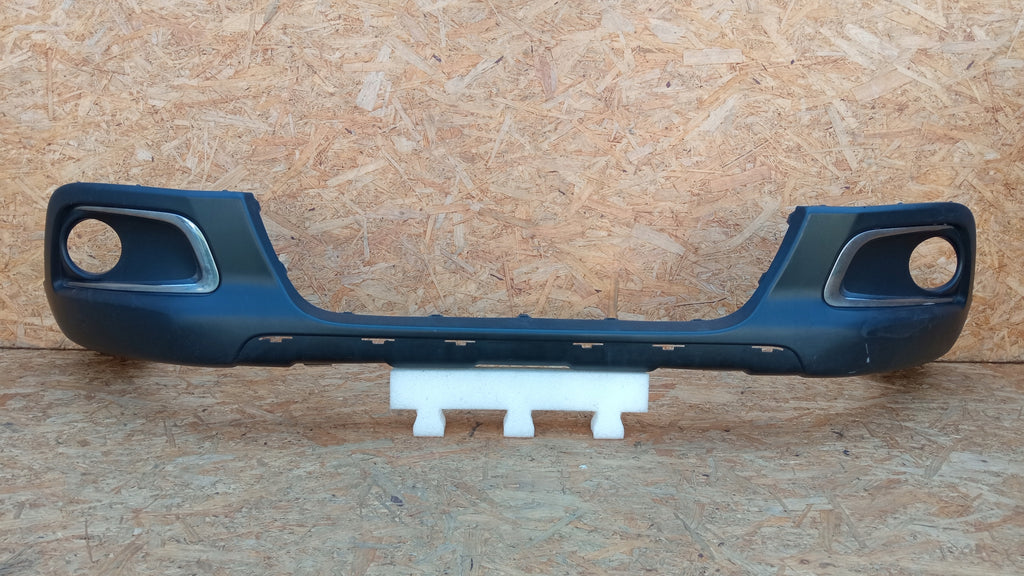 PEUGEOT 2008 13- DOKŁADKA DOLNA SPOILER ZDERZAKA PRZÓD CHROMY 9802520577