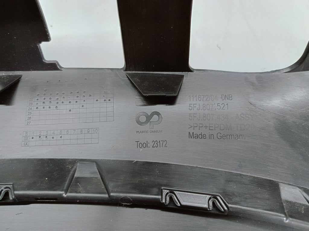 Seat Tarraco 18- ZDERZAK TYŁ TYLNY DOKŁADKA DOLNA DYFUZOR SPOILER 5FJ807521