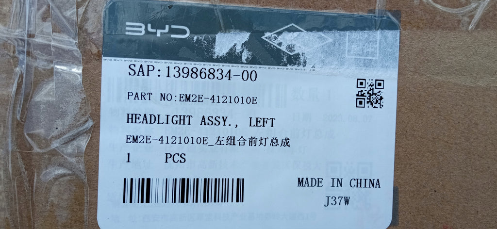 BYD DOLPHIN ELEKTRYK EV 23- LAMPA LEWA PRZÓD FULL LED EU EM2E-4121010E