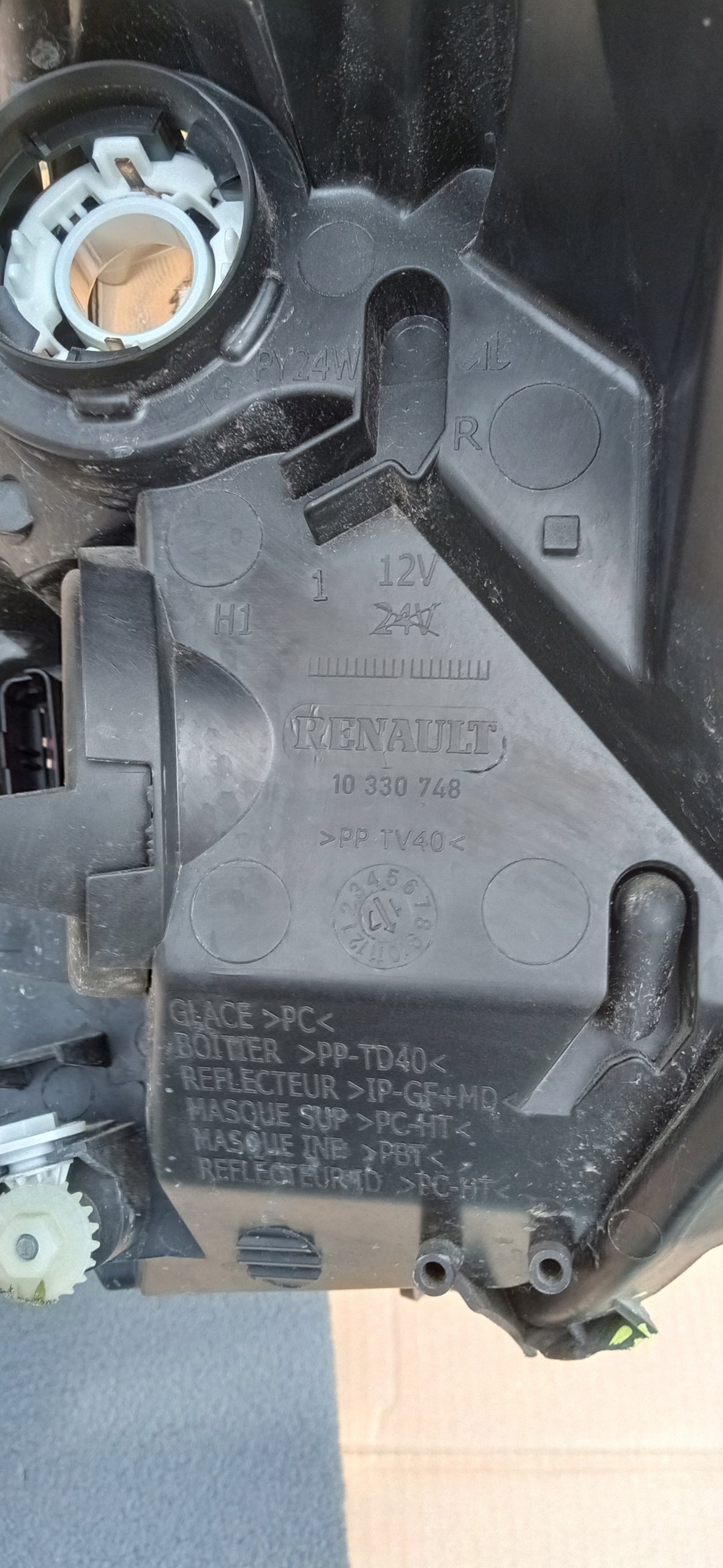 Renault Clio IV 4 Lift 16- Leuchte Vorne Rechts Scheinwerfer 260100653R — Foto 12 von 13