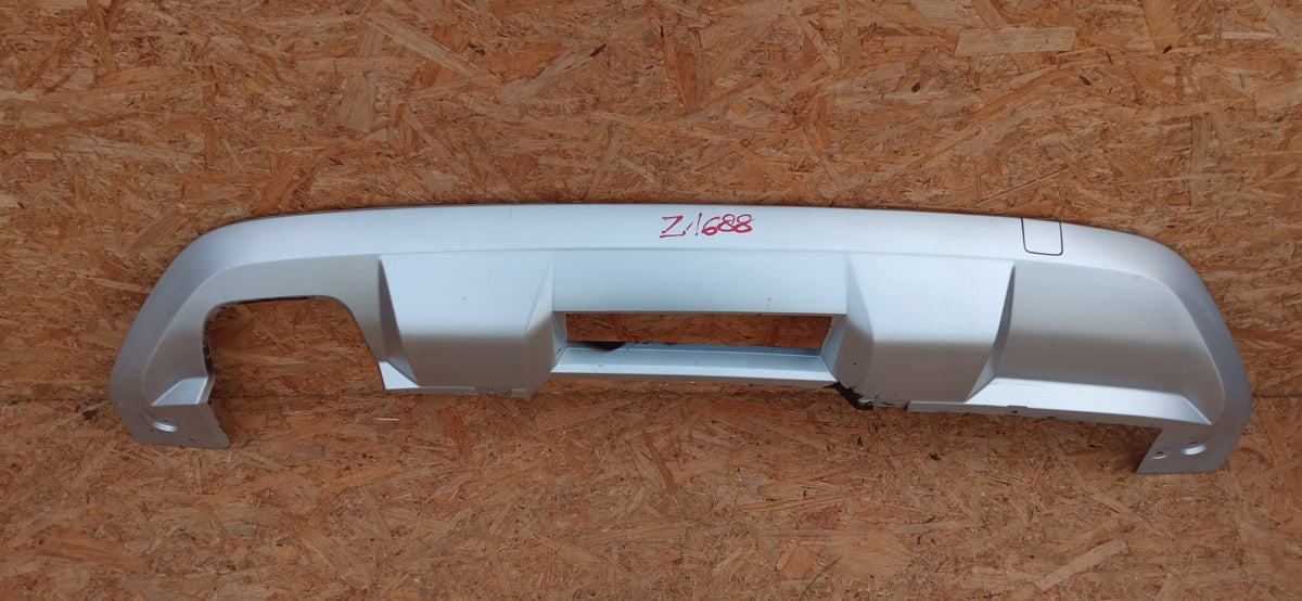 Audi Q2 16- Diffuser Filler Panel Spoiler Rear Bumper 81A807521 — photo 2 of 10
