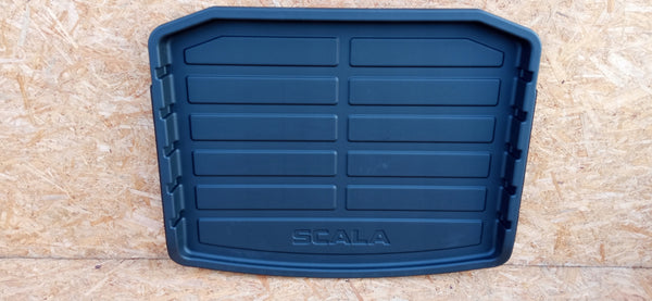 SKODA SCALA KAMIQ 19- MATA WANNA WYKŁADZINA BAGAŻNIKA NOWA 657061162