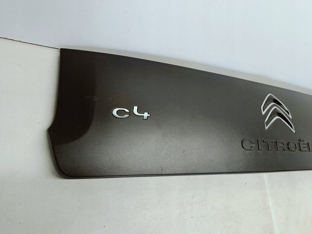 Citroen C4 Cactus 14- BLENDA NAKŁADKA OSŁONA KLAPY BAGAŻNIKA TYŁ 9801855280