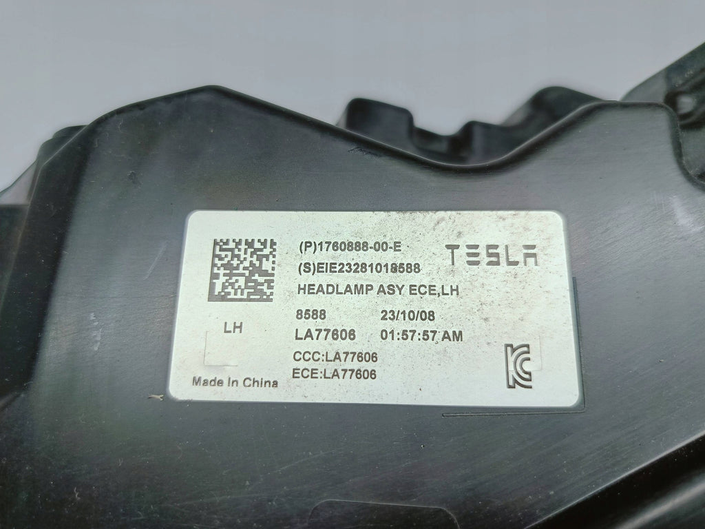 TESLA MODEL 3 LIFT HIGHLAND 23- SCHEINWERFER LINKS VOLL LED EU 1760888-00-E