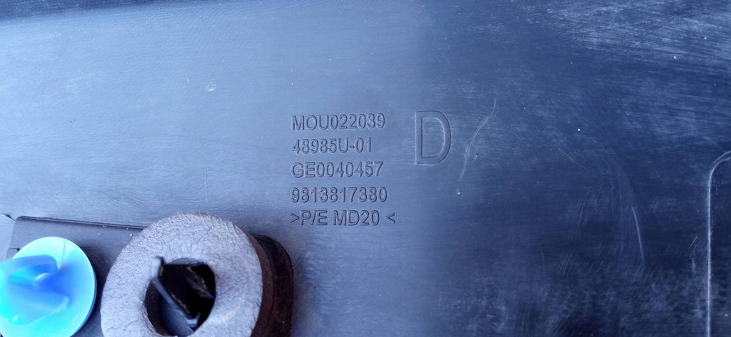 Citroen C3 III 16- PRÓG LISTWA PROGOWA NAKŁADKA PROGU PRAWA 9813817380