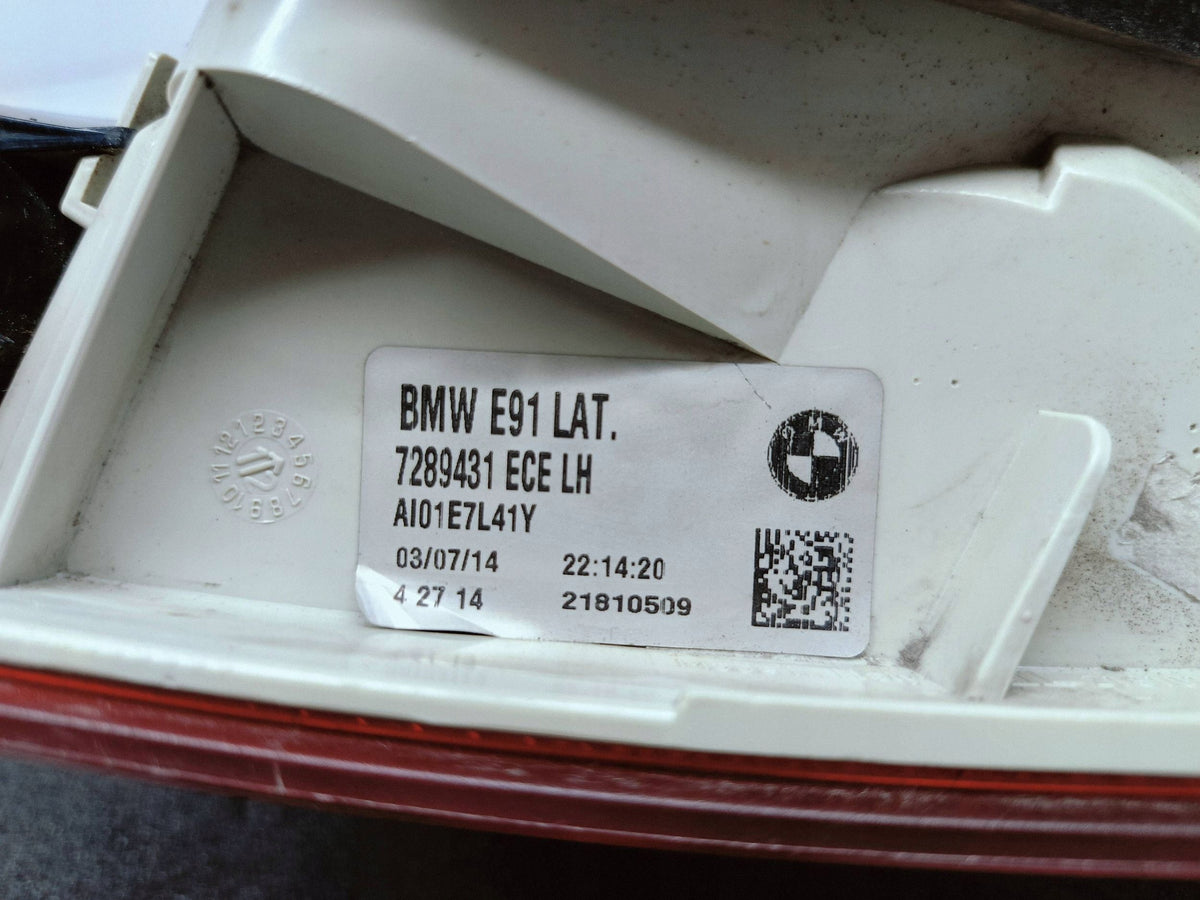 BMW 3 E91 Kombi Lift 08-12 Lampa Lewy Tył Lewa Tylna LED OE EU 7289431 — zdjęcie 13 z 13