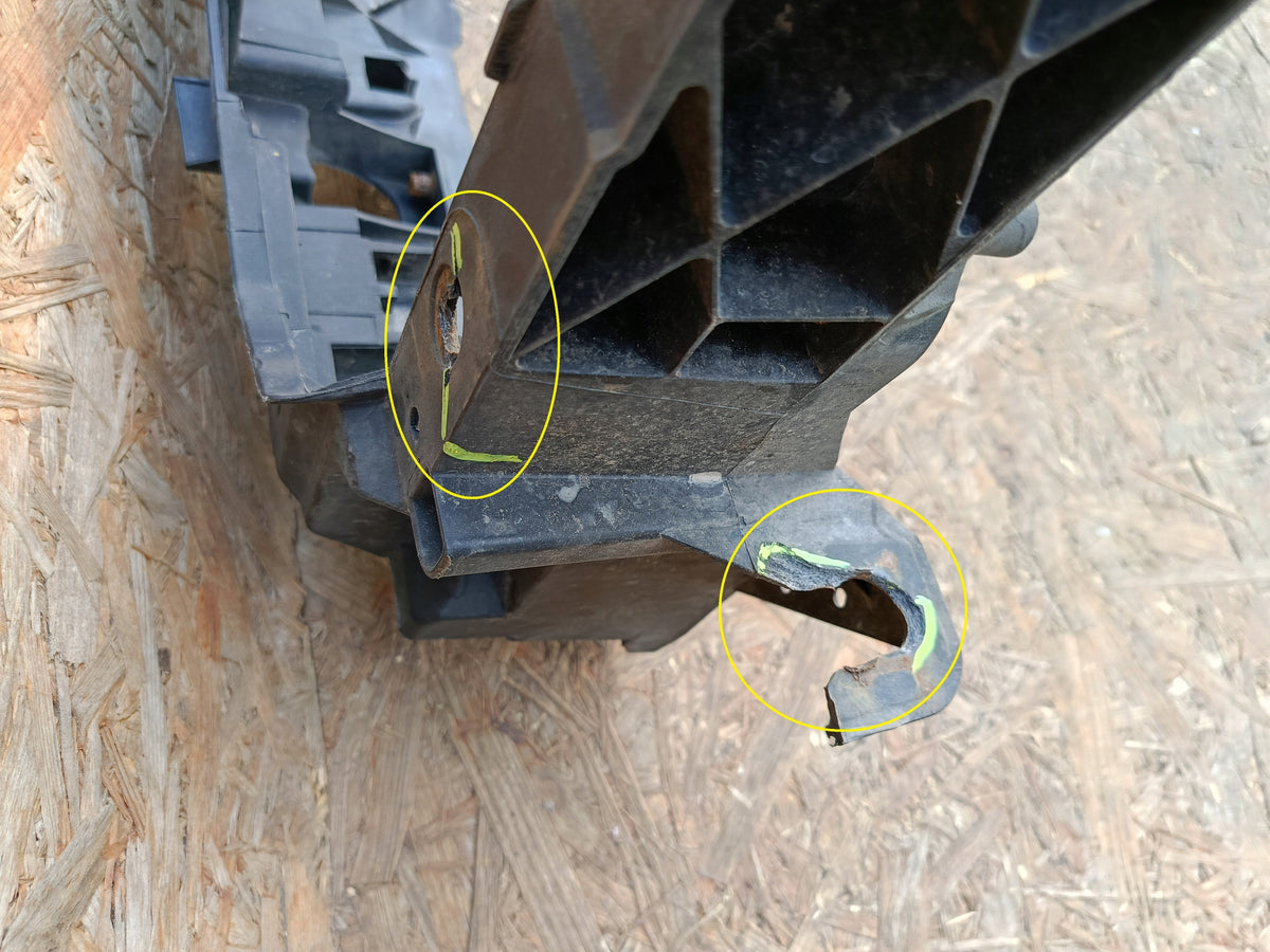 Ford Fiesta MK7 Lift 12- Section Front Reinforcement Frontal C1BB-A16E146-Ac — photo 8 of 14