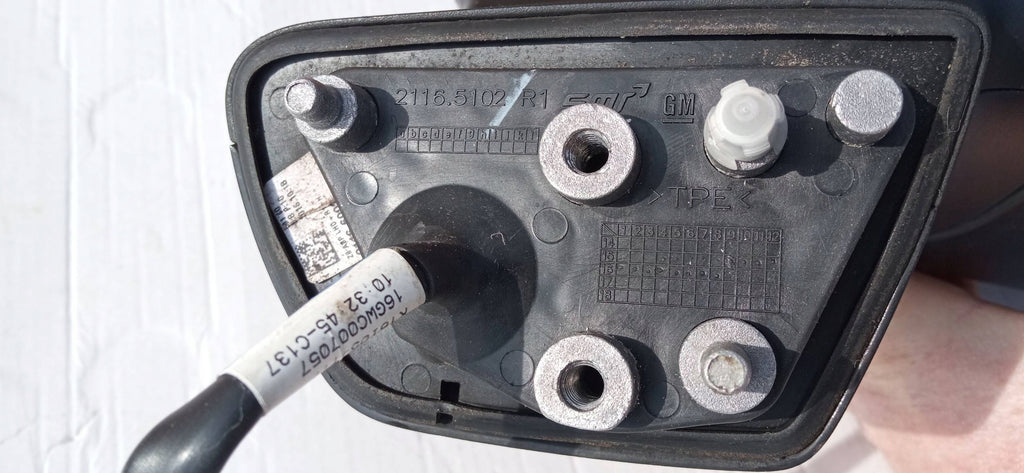Opel Astra K V 15- AUßENSPIEGEL RECHTS 5 PIN 13453487