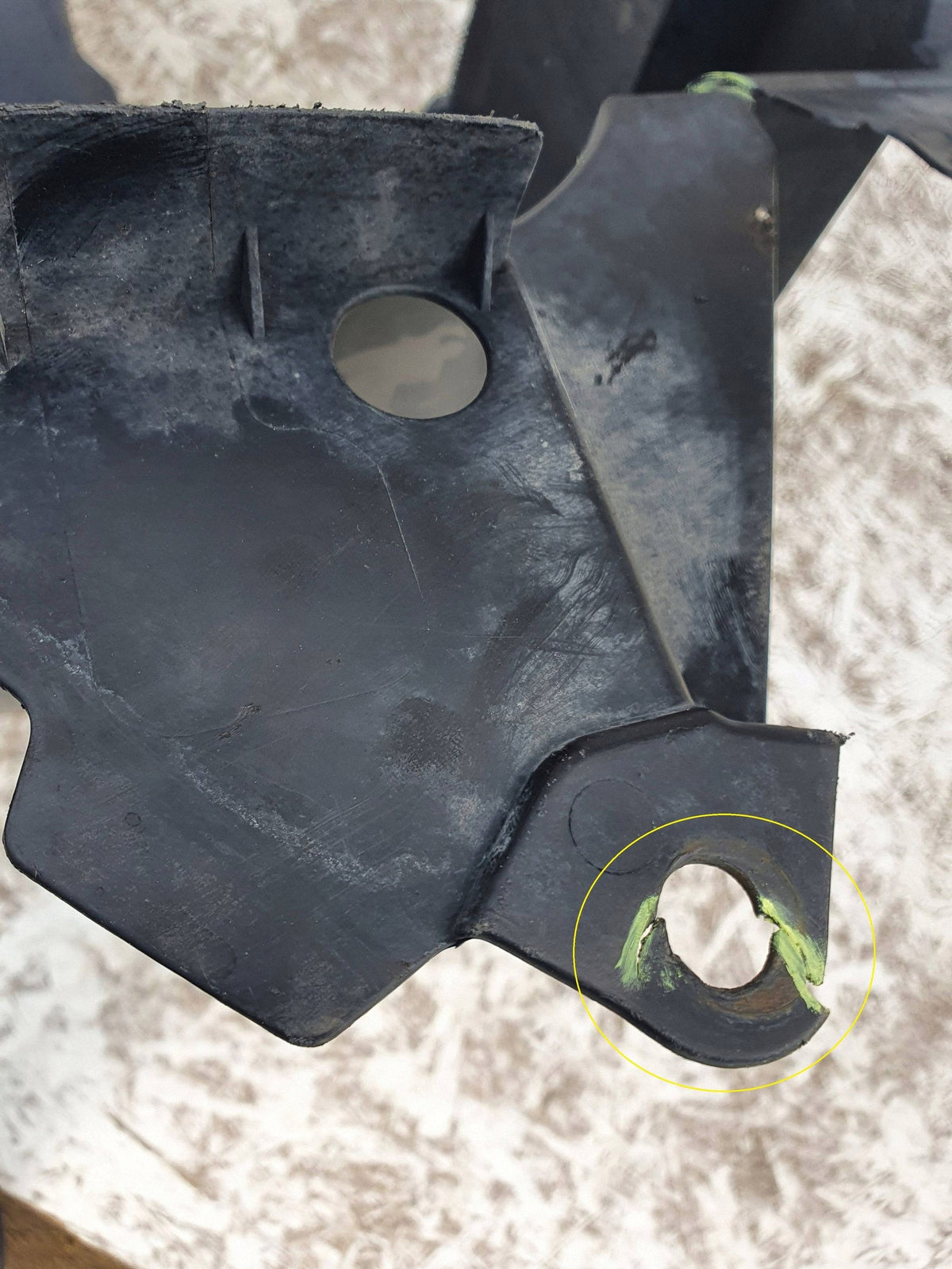 Toyota Aygo II 2 AB40 MK2 Wheel Arch Liner Left Front Left Front 2014- 538760H051 — photo 15 of 16