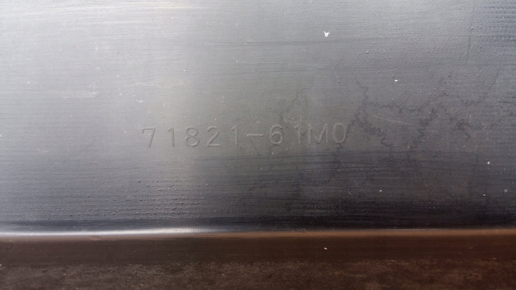 SUZUKI SX4 S-CROSS 13- DOKŁADKA SPOILER ZDERZAKA TYŁ Z1821-61M0