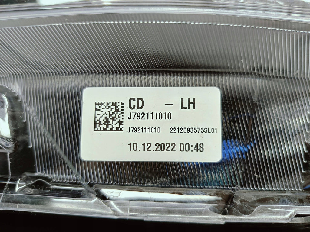 KIA Ceed III 3 LIFT 21- LAMPA LEWA PRZÓD ZWYKŁA SOCZEWKA+LED 92101-J7051