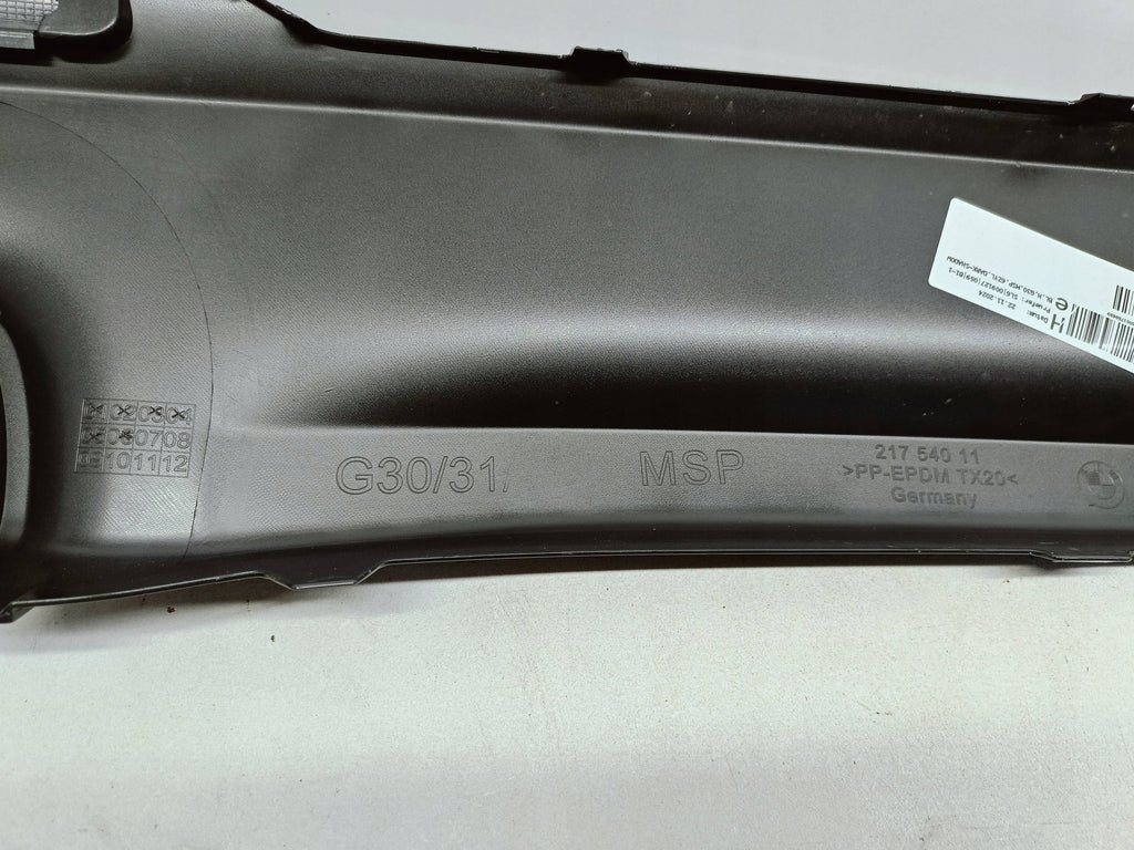 BMW 5 G30 G31 M-PAKIET 17- SPOILER LISTWA DOKŁADKA ZDERZAKA TYŁ 51128064718