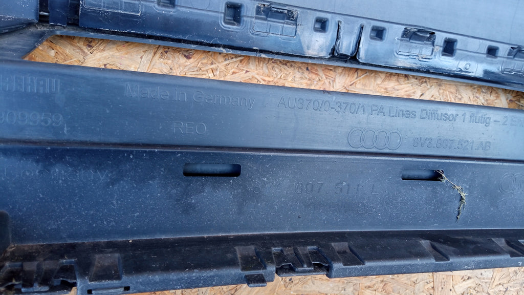 AUDI A3 SPORTBACK LIFT 16- ZDERZAK TYŁ TYLNY DOKŁADKA 4XPDC 8V4807511L
