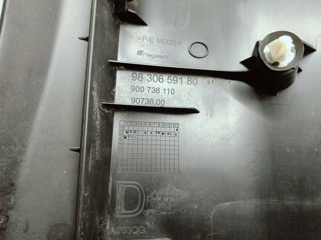 Citroen C4 III e-C4 20- LISTWA NAKŁADKA DRZWI PRAWY TYŁ TYLNA 9830659180