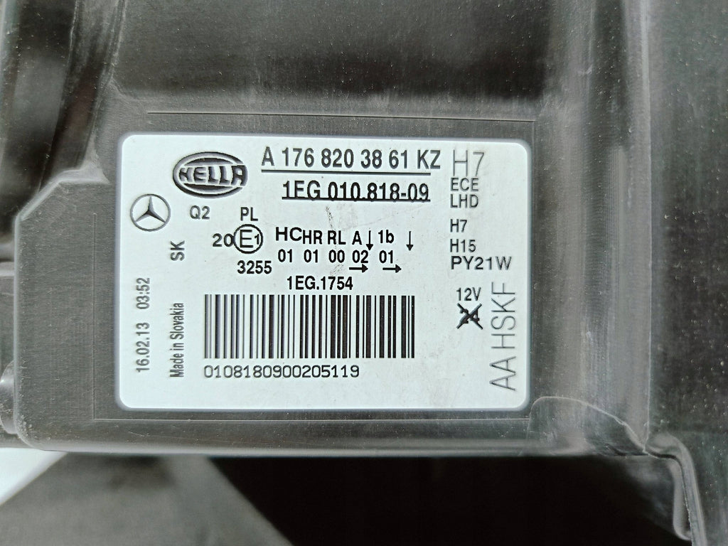 Mercedes-Benz A KLASSE W176 12- SCHEINWERFER LINKS H7 EU A1768203861KZ