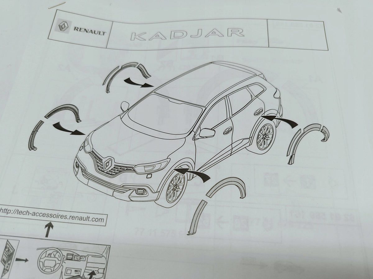 Renault Kadjar 15- Leiste Abdeckung Hinten Rechts Stossstange Hintere 8201589161 — Foto 10 von 10