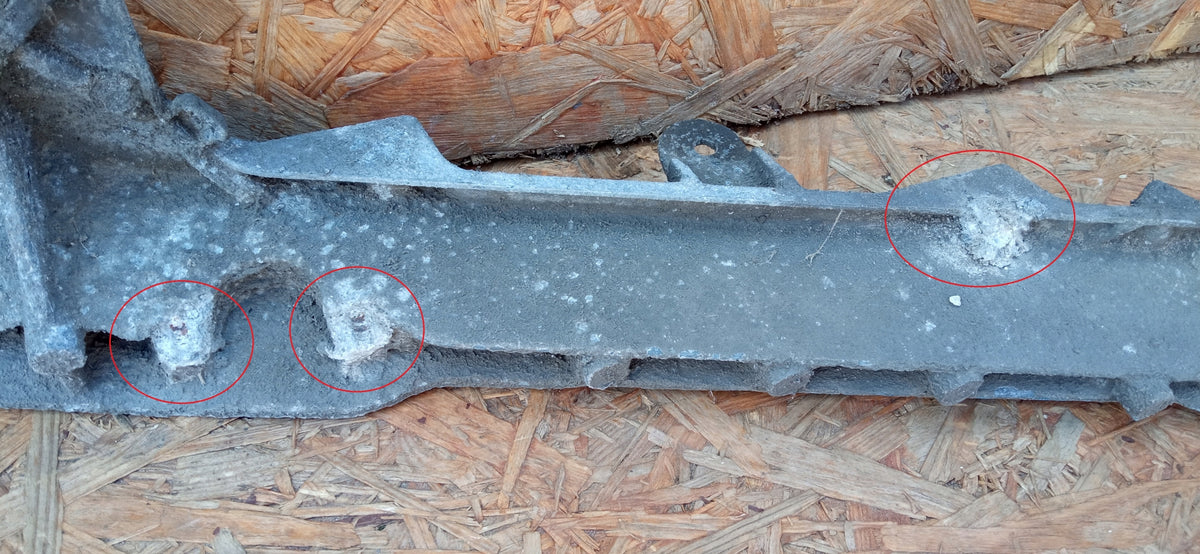 Tesla S 12- Section Reinforcement Frontal Front Frame 1005536-00-J — photo 9 of 16