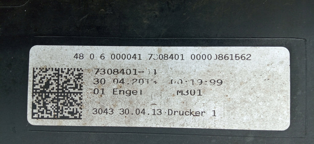 BMW 3 F30 F31 11-15 ZDERZAK PRZÓD PRZEDNI BLACK SAPHIR 7308401