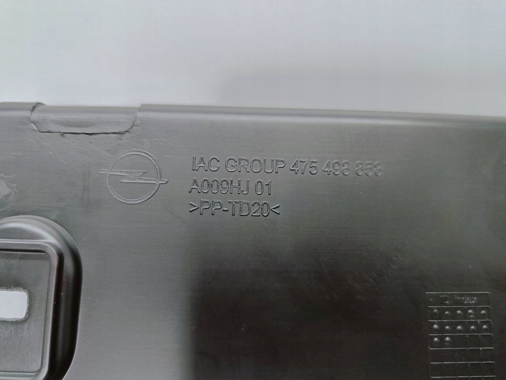 Opel Corsa F 19- CZASZA WZMOCNIENIE GÓRNE ZDERZAKA STELAŻ GRILLA 9829535680