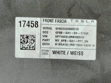 Laden Sie das Bild in den Galerie-Viewer, Tesla Model Y MJ 20 - STOSSSTANGE VORNE OHNE PDC WEISS 1493745-00-A