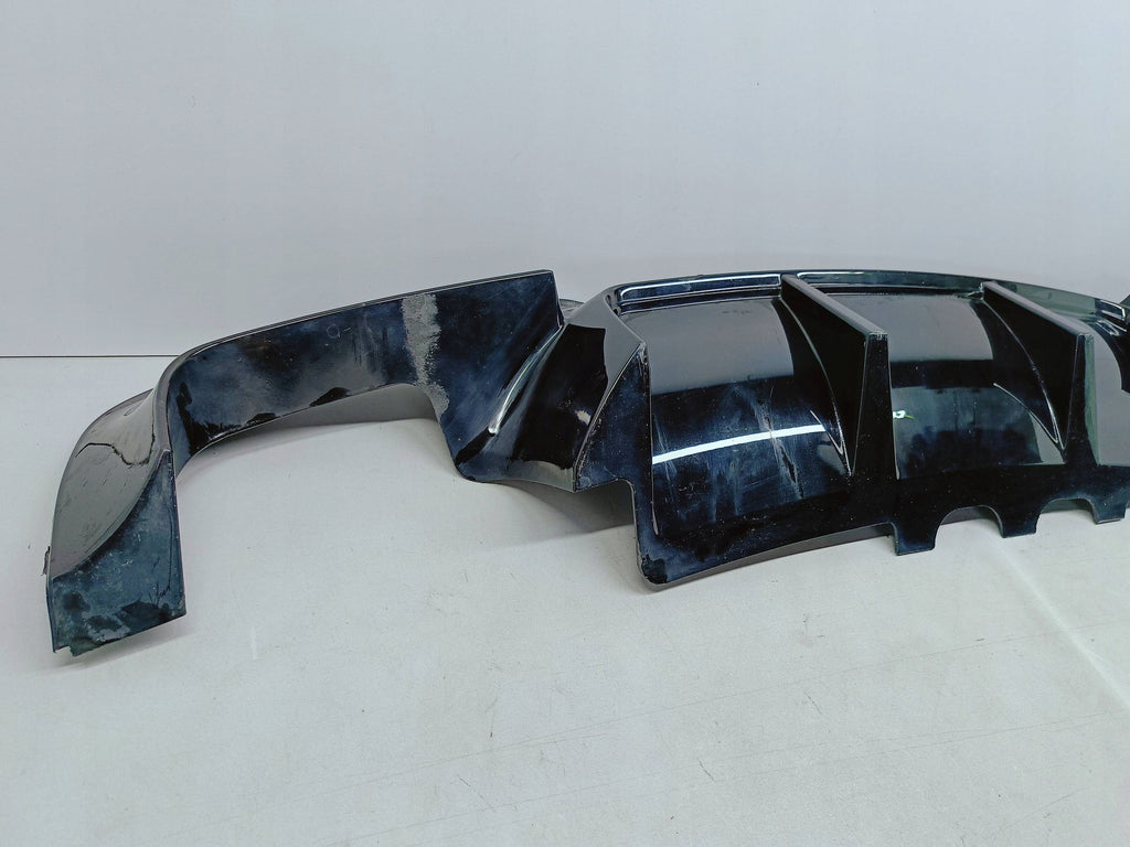BMW M5 F10 F11 10- DYFUZOR SPOILER DOKŁADKA ZDERZAKA TYŁ KM52018M-3D