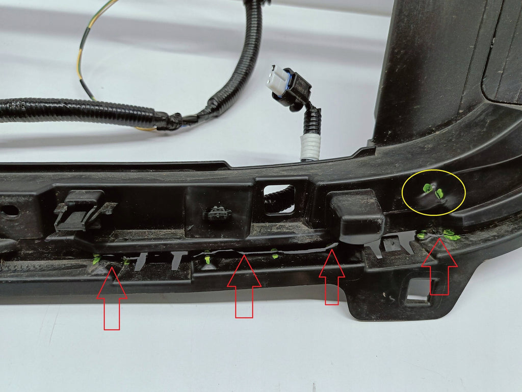 Mazda CX-60 CX60 22- WZMOCNIIENIE STELAŻ ZDERZAKA PRZÓD WIĄZKA KBB3-50712